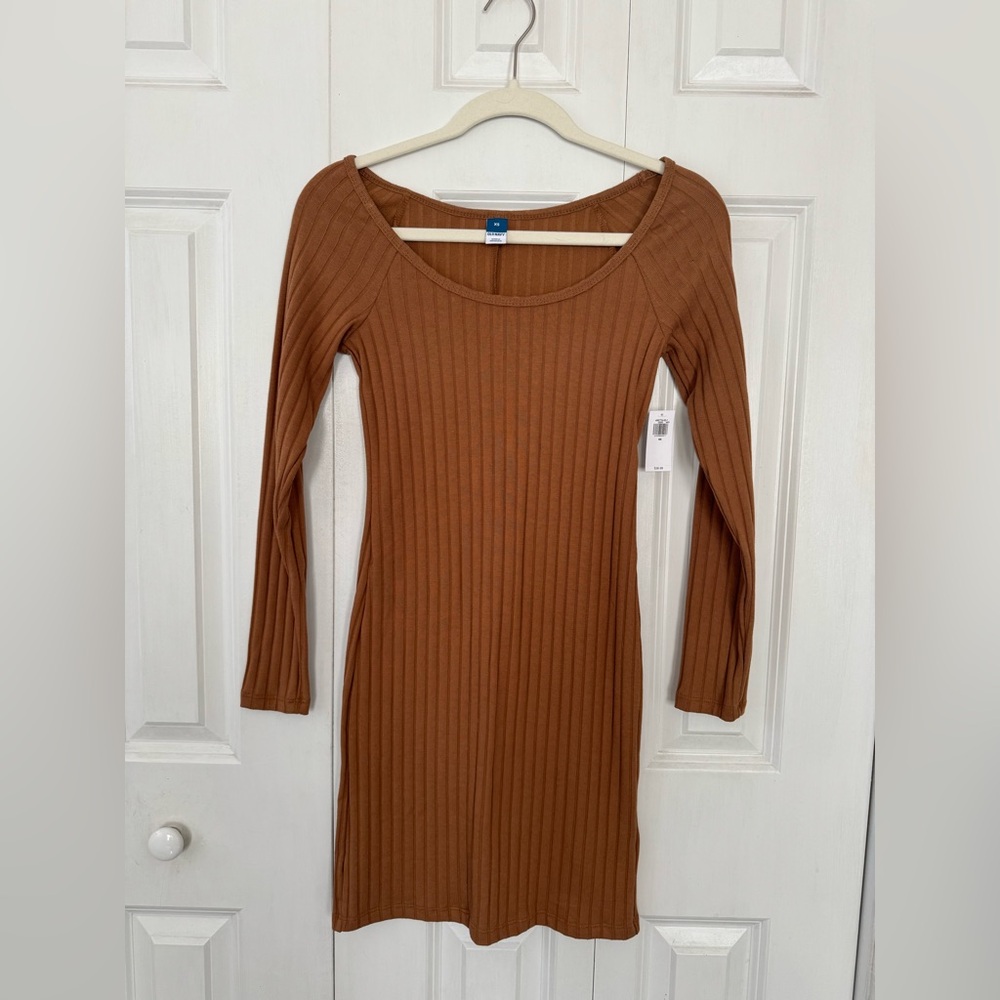 Old Navy NWT XS Long Sleeve Bodycon Dress